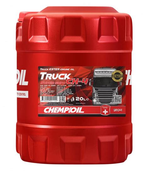 Chempioil 9104 CH 4 Truck Super SHPD 15W 40 20 L Motorolaj