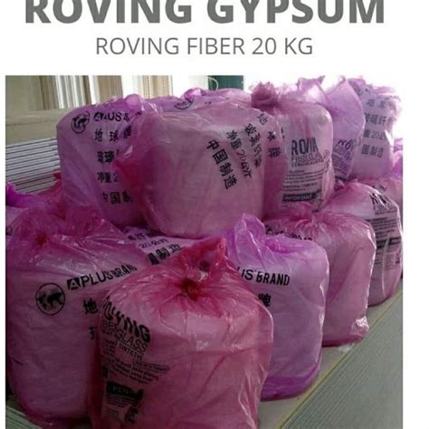 Jual Kode Repgh Roving Gypsum Kiloan Serat Fiber Untuk List Gypsum