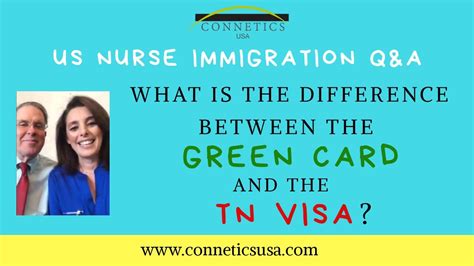 What Is The Difference Between The Green Card And The Tn Visa Youtube