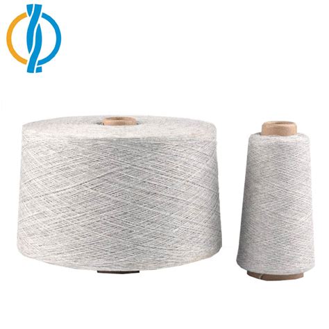 Regenerated Cotton Polyester Yarn Blended Recycled Yarn For Knitting