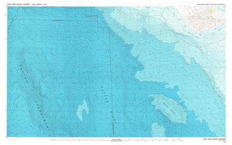 Santa Rosa Island Map - 1993 – HullSpeed Designs