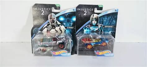 Hot Wheels Character Cars Injustice Flash Cyborg Supergirl Cuotas Sin