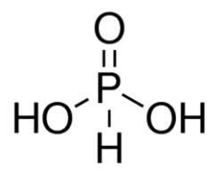 Draw the structure of H3PO3