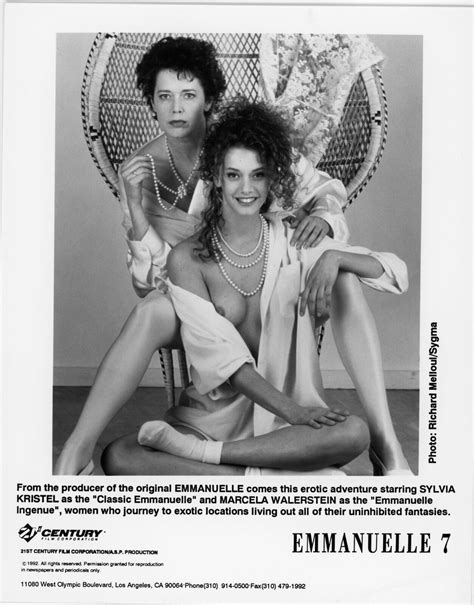 Photo Originale Sylvia Kristel Marcela Walerstein La Revanche D