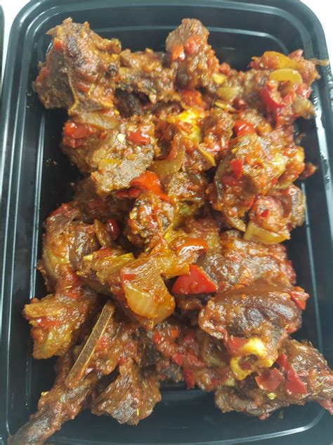 Asun Smoked Peppered Goat Meat