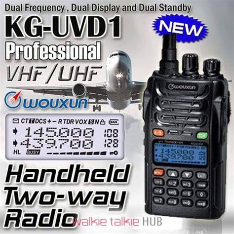 Wouxun Kg Uvd P Waterproof Dual Band Vhf Uhf Two Way Radio Two Way Radio