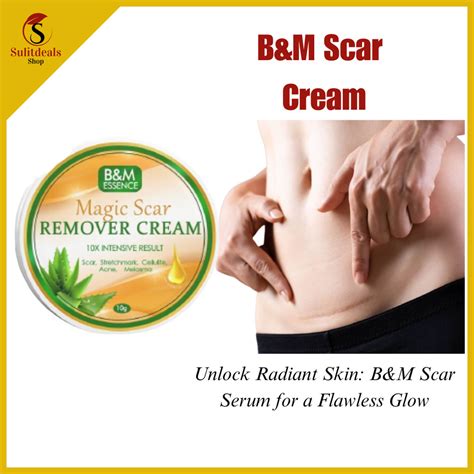 B M Scar Remover Cream Remove Scar Scar Remover Peklat Remover Scar