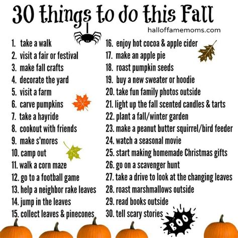 Fun Things To Do This Fall A Fall Bucket List Fall Bucket List