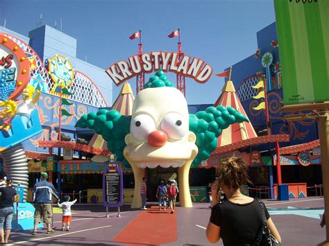 Krustyland Universal Studios Krustyland Simpsons Ride A Flickr