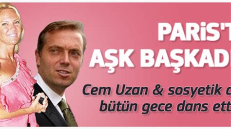 Cem Uzan ve Bettina el ele göz göze