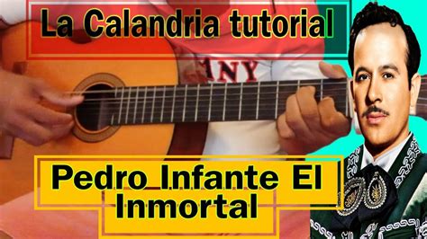 Como tocar y CANTAR la canción La Calandria Pedro Infante Para