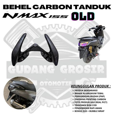 Behel Tanduk Carbon Nmx Old Pnp Begel Carbon Tanduk Nmax Old Pnp Behel