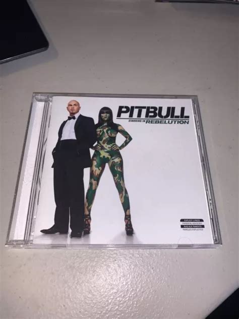 Pitbull Starring In Rebelution Pa By Pitbull Cd Aug J Records