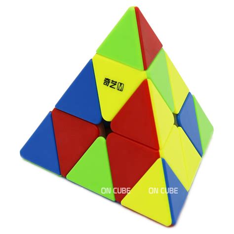 Cubo Mágico Pyraminx Qiyi MS Stickerless Magnético Oncube os