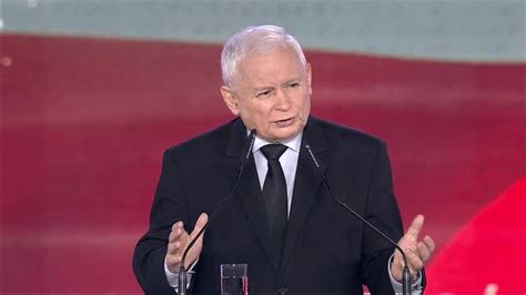 Wybory parlamentarne 2023 J Kaczyński Za rządów Tuska Polska była