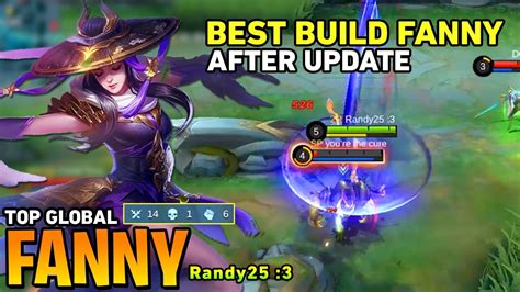 Fanny Best Build After Update Top Global Fanny By Randy25 Mobile