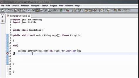 Java How To Open Pdf File From Hard Disk Youtube