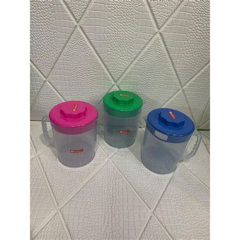 Jual Teko Ceret Air Plastik Mini Liter Water Jug Eskan Transparan