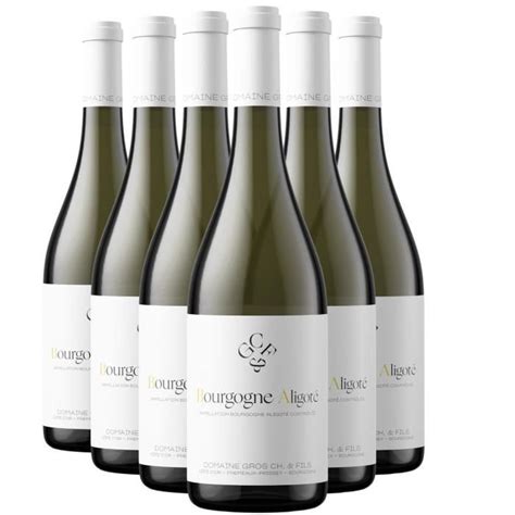 Bourgogne Aligot Blanc Lot De X Cl Domaine Gros Ch Et Fils