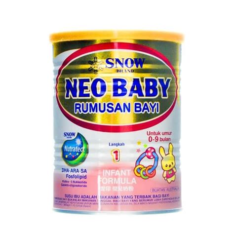 susu bayi  lahir  formula terbaik  usia   bulan