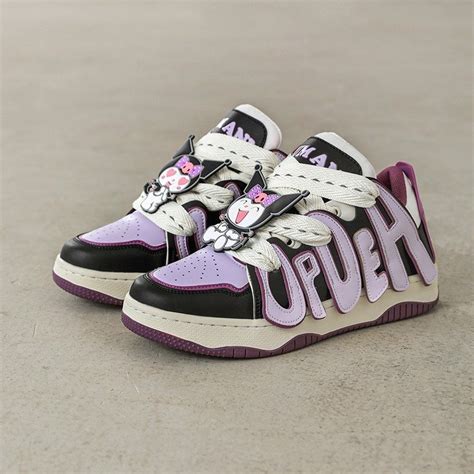 KUROMI Retrograde Varsity Sneaker - THEOUTSIDESIDE