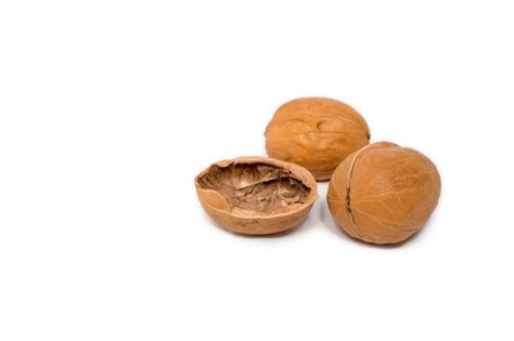 Premium Photo Walnuts Isolated On White