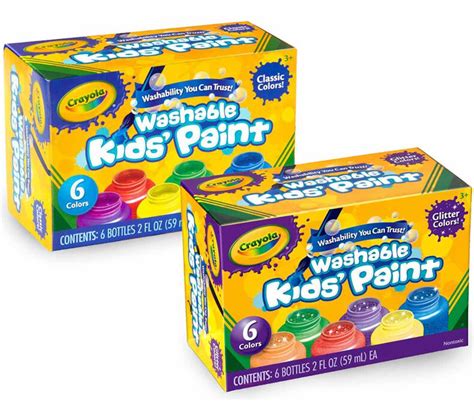 Crayola Washable Kids Paint, 12 count | Crayola