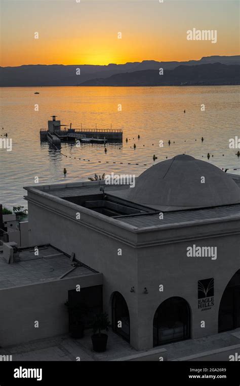 Sunset View Ofgulf Of Aqabaview From Al Manara A Luxury Collecion