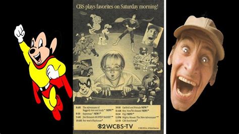 Cbs Saturday Morning Cartoon Line Up With Commercials Cbs