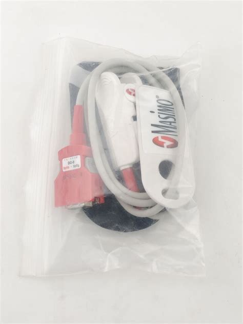 New MASIMO Rainbow DC 3 SC 200 SpHB SpO2 Patient Cable Finger Sensor