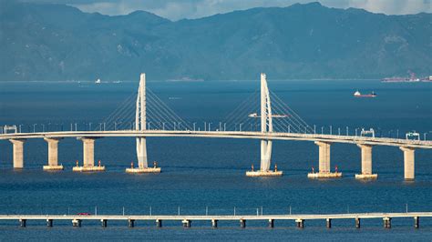 Live Enjoy The Vibrant View Of The Hong Kong Zhuhai Macao Bridge Cgtn