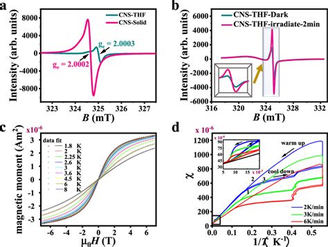 Magnetic Properties Of CNS A Room Temperature EPR Spectra Of Solid