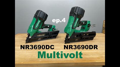 Metabo Hpt Multivolt 36v 30 Degrees Cordless Framing Nailer Review Nr3690dc Nail Guns Ep 4