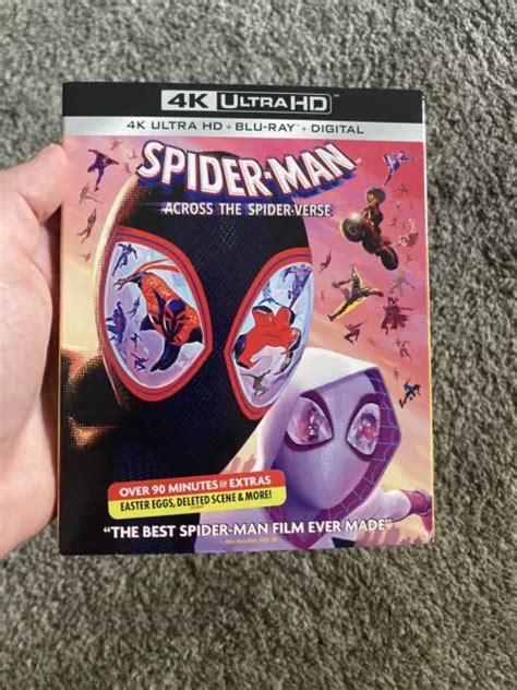 Spider Man Across The Spider Verse 4k Blu Ray NumÉrique Flambant