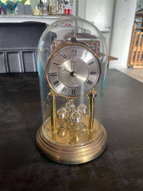 Ancienne Pendule Mouvement Hermle Sous Globe W Germany Kaufen Auf