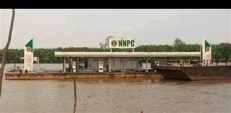 Journalist KC On Twitter Floating NNPC Filling Station In Buguma