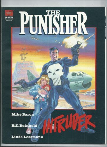 Marvel Graphic Novel The Punisher Intruder Mike Baron Bill