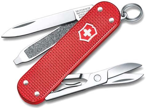 Нож брелок Victorinox Classic SD Alox Colors 58 мм 7 функций Sweet