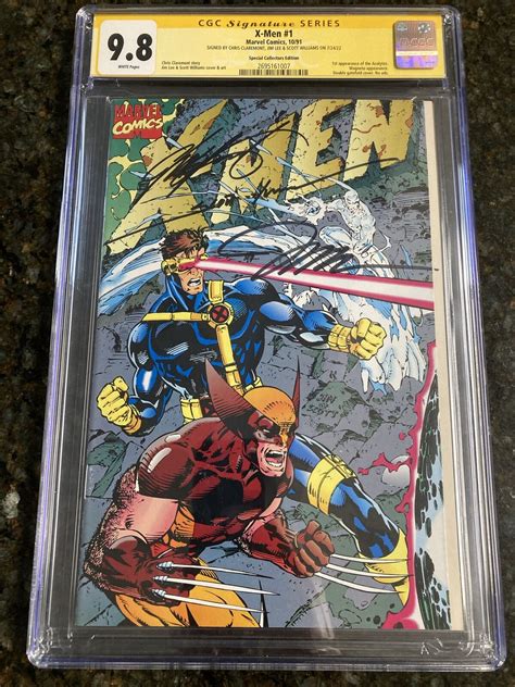 X Men Cgc Ss Triple Signed Lee Williams Claremont Collectors