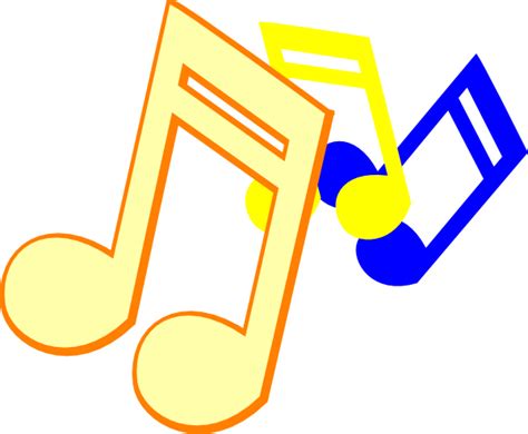 Colored Music Notes - ClipArt Best