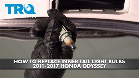 How To Replace Turn Lights In Honda Odyssey Replacing The Ho