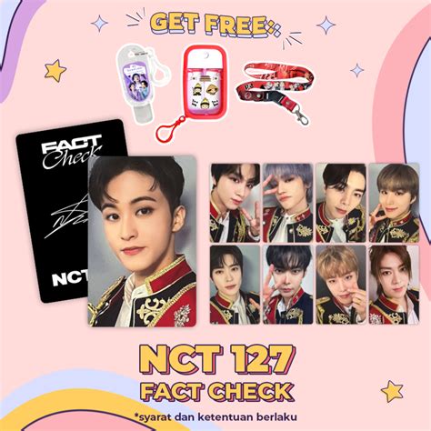 Jual Photocard Pc Nct Fact Check Nct Fact Check Bene Target