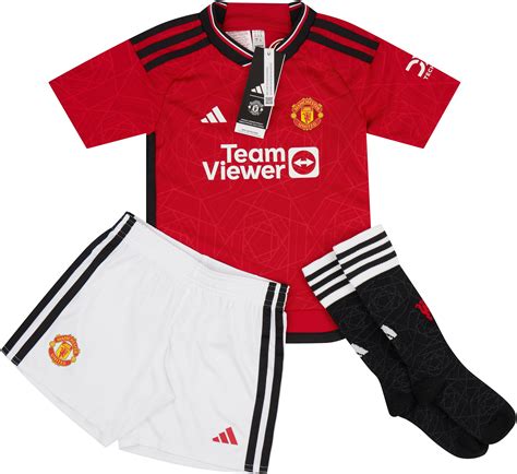 2023-24 Manchester United Home Full Kit (Little Kids)