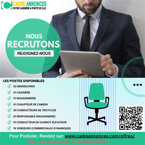 Recrutement Benin Une Soci T Priv E Recrute Pour Le Compte De Ses