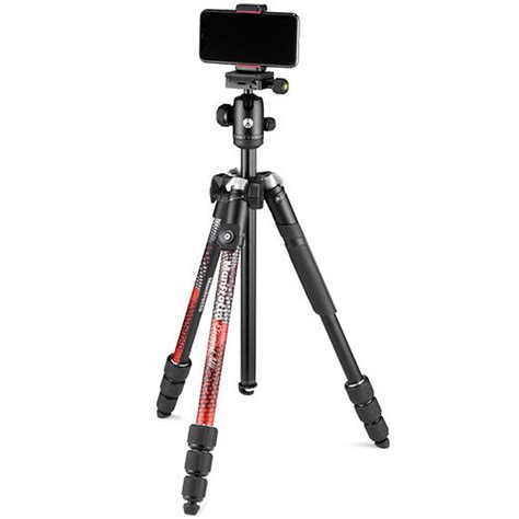 Manfrotto Element MII Mobile BT Rouge Trépied appareil photo LDLC