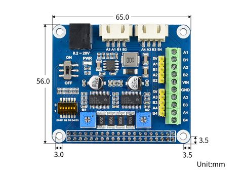 Ch Drv Stepper Stepping Motor Driver Breakout Board Hat For Rpi