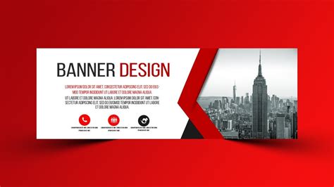 Web Banner Ad Design Tutorial Photoshop Cc Youtube