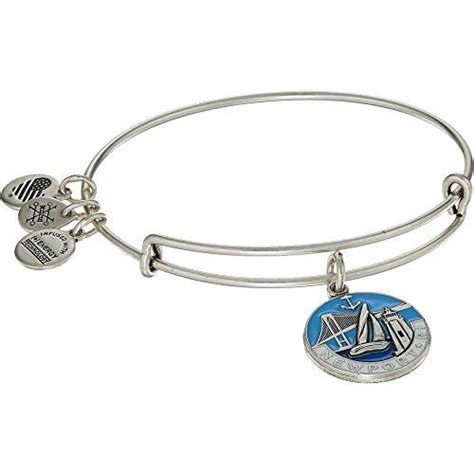 Alex And Ani Women S Places We Love Newport Iii Bangle Rafaelian Sil