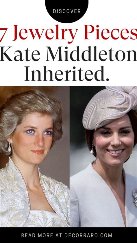 7 Jewelry Pieces Kate Middleton Inherited From Princess Diana An Immersive Guide By DÉcor Raro