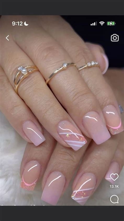 Adorable Nude Pink Nails Design Gel Nails Nail Colors Work Nails